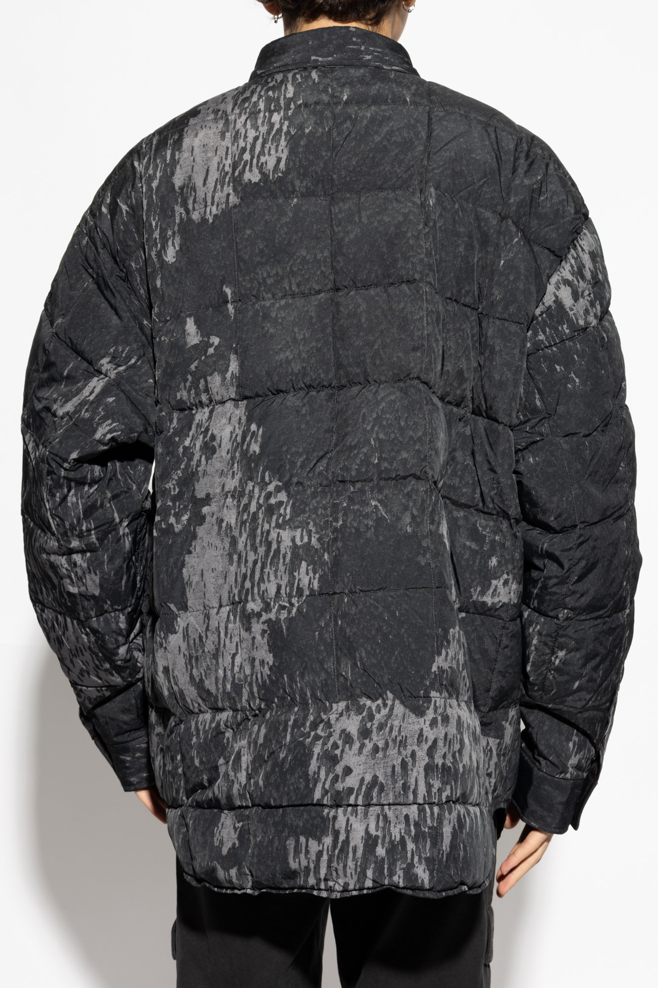 ジャケットその他 DIMITRI BLACK Heavy Cotton French Work Jacket Charcoal Grey Harald - Washed Black - Dark grey denim jacket. - Molo